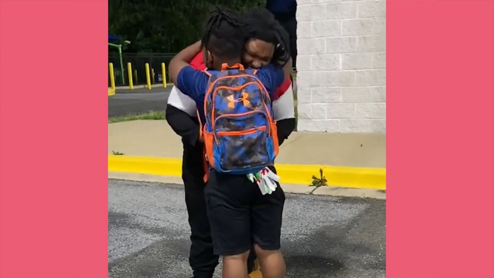 VIDEO: Dad surprises son with emotional reunion after prison release