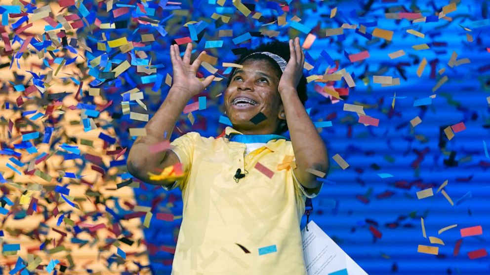 Espys 2021 National Spelling Bee Winner Zaila Avant Garde Makes Red Carpet Debut Abc News
