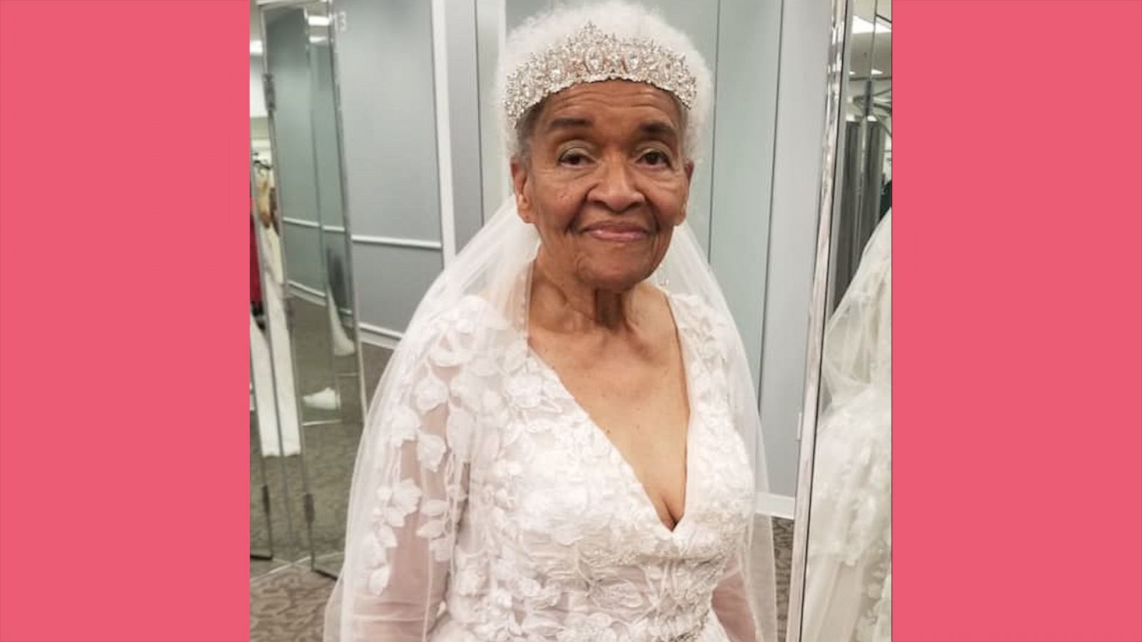 VIDEO: 94-year-old grandma's dream comes true of wearing a wedding dress