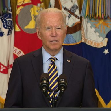 VIDEO: Biden: US military withdrawal from Afghanistan will finish Aug. 31