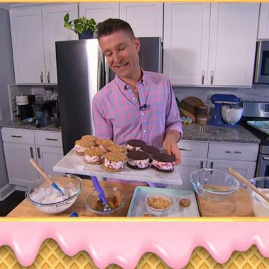 VIDEO: Summertime Sweets: PB&J ice cream sandwiches