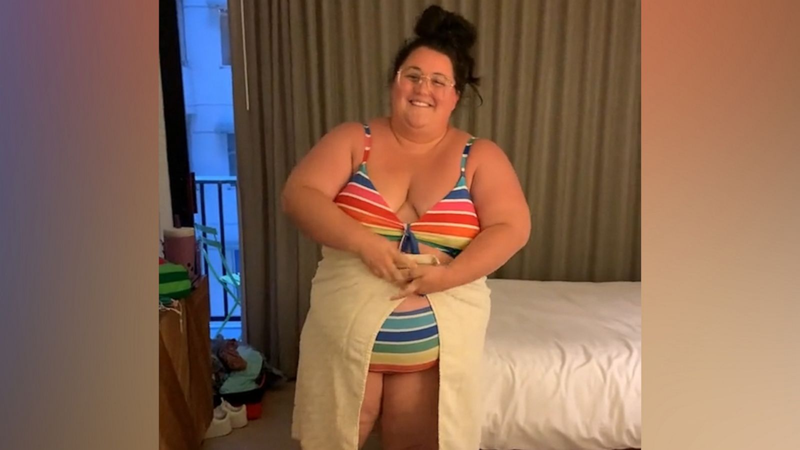 VIDEO: Teacher’s TikTok series shows the realities of traveling as a plus-sized person