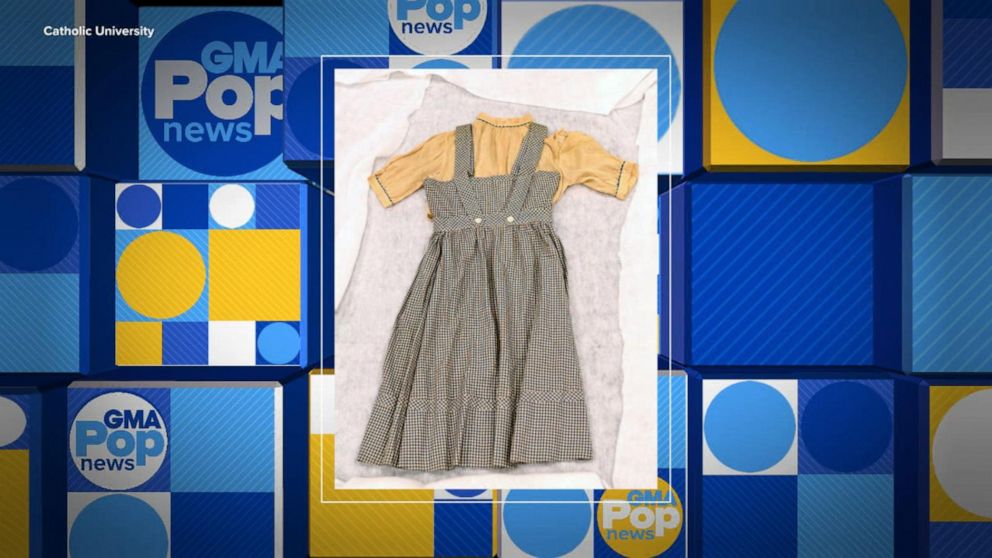 VIDEO: ‘Wizard of Oz’ dress found in college drama department