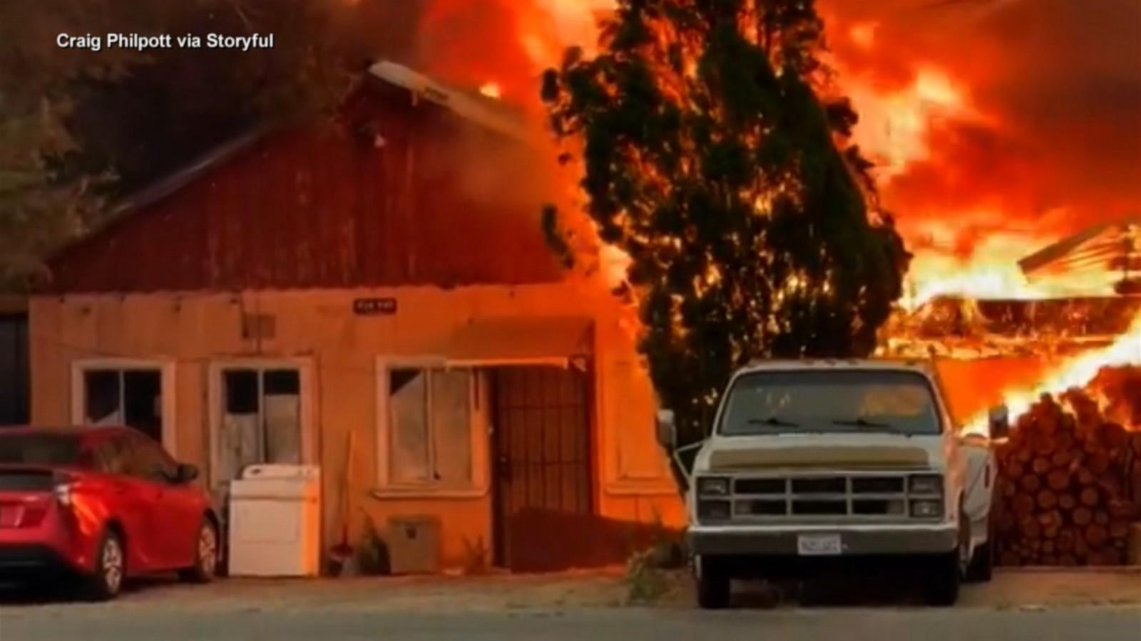 VIDEO: Wildfires rage in the West as crews fight to control flames