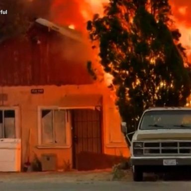 VIDEO: Wildfires rage in the West as crews fight to control flames