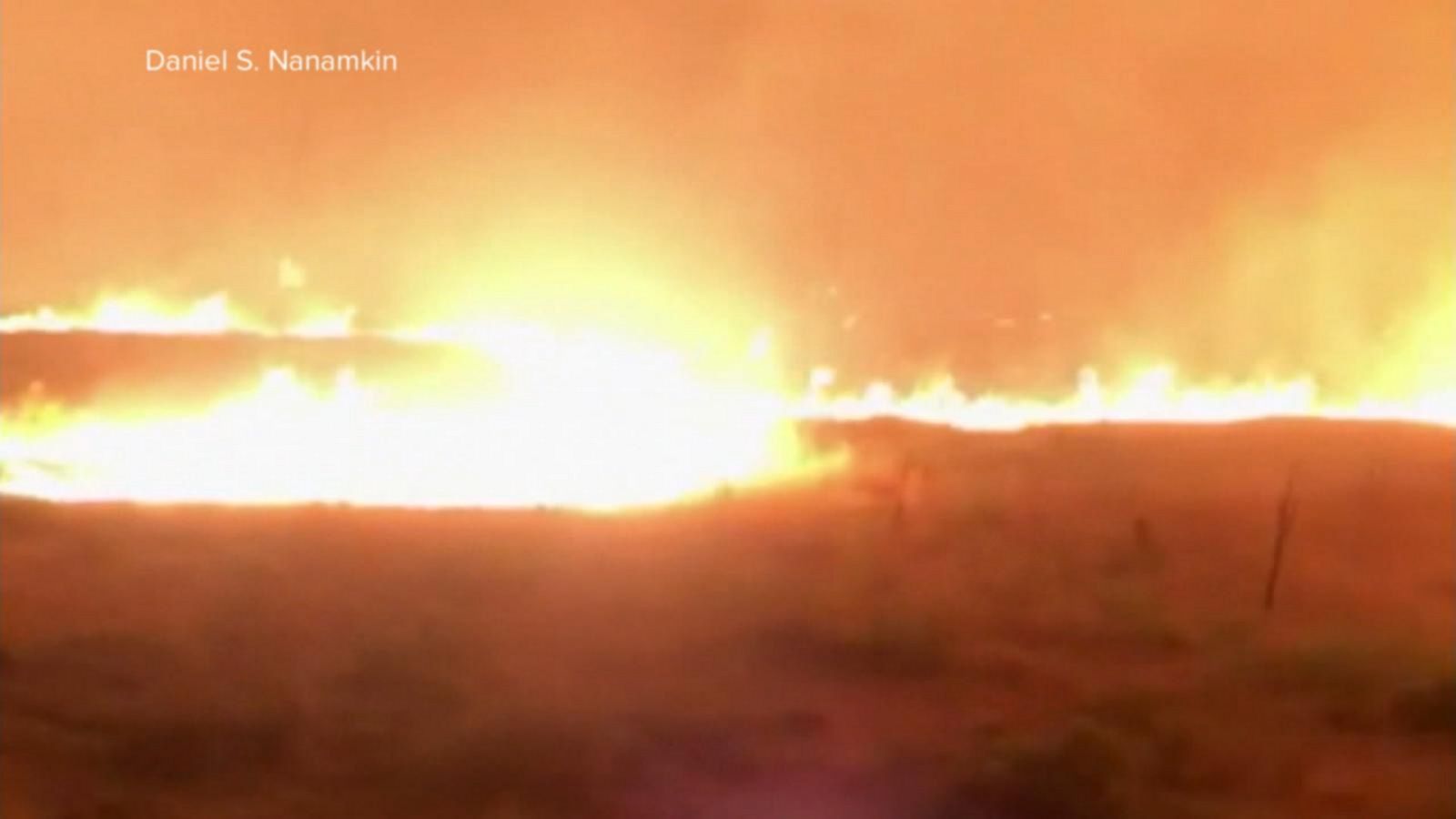 VIDEO: Wildfires hit West amid dangerous heat wave