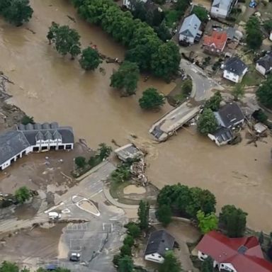 VIDEO: Race to find survivors after deadly flood disaster in Europe