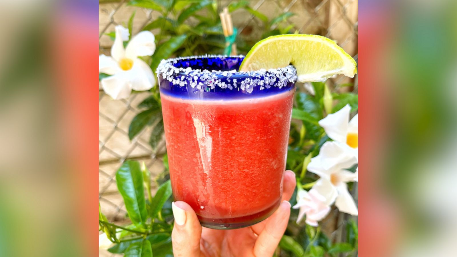 VIDEO: Wind down your summer with this five-ingredient watermelon margarita