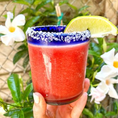 VIDEO: Wind down your summer with this five-ingredient watermelon margarita 