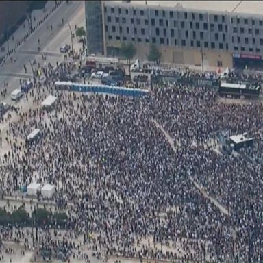 VIDEO: Bucks celebrate NBA title with massive parade, ceremony