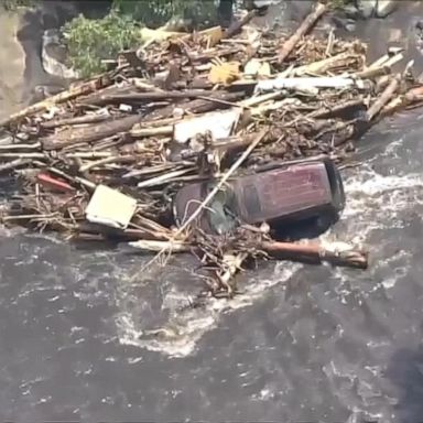 VIDEO: Urgent search and rescue missions amid rain and flooding