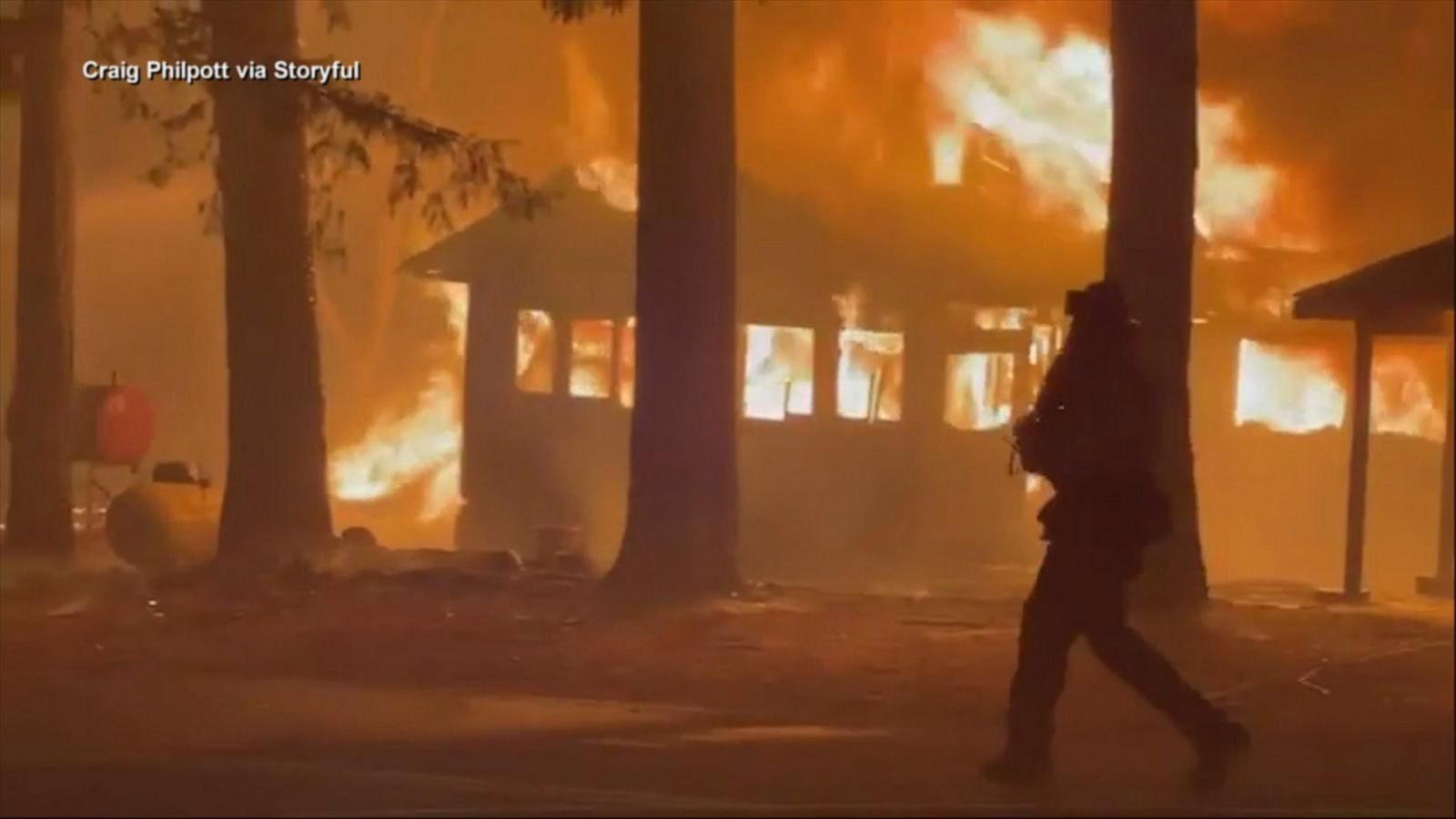 VIDEO: Wildfires on the move, spreading across 11 states