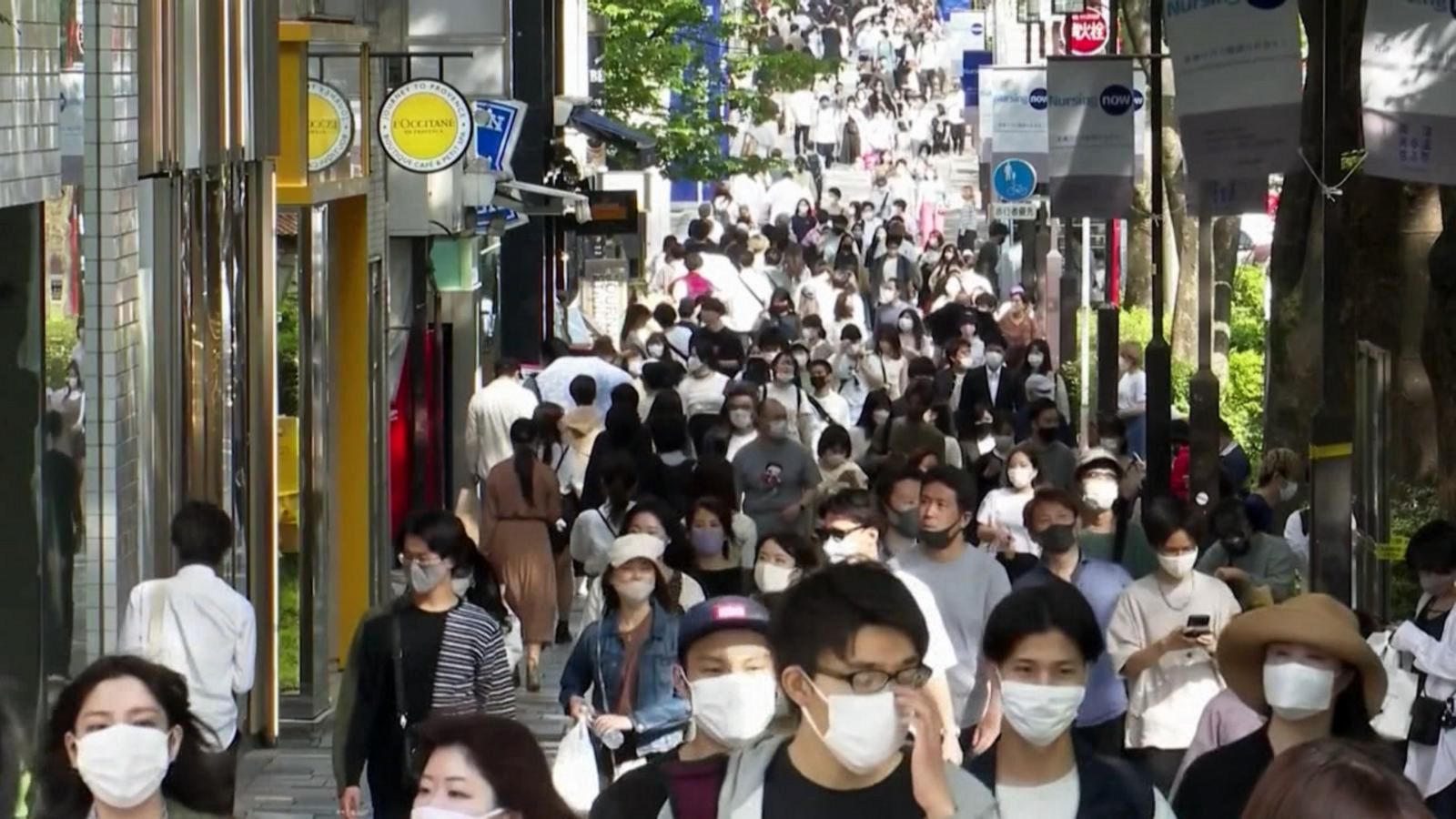 VIDEO: Tokyo sets new record for daily COVID cases