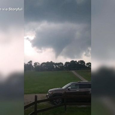 VIDEO: Tornados, summer storms leave path of destruction in Northeast