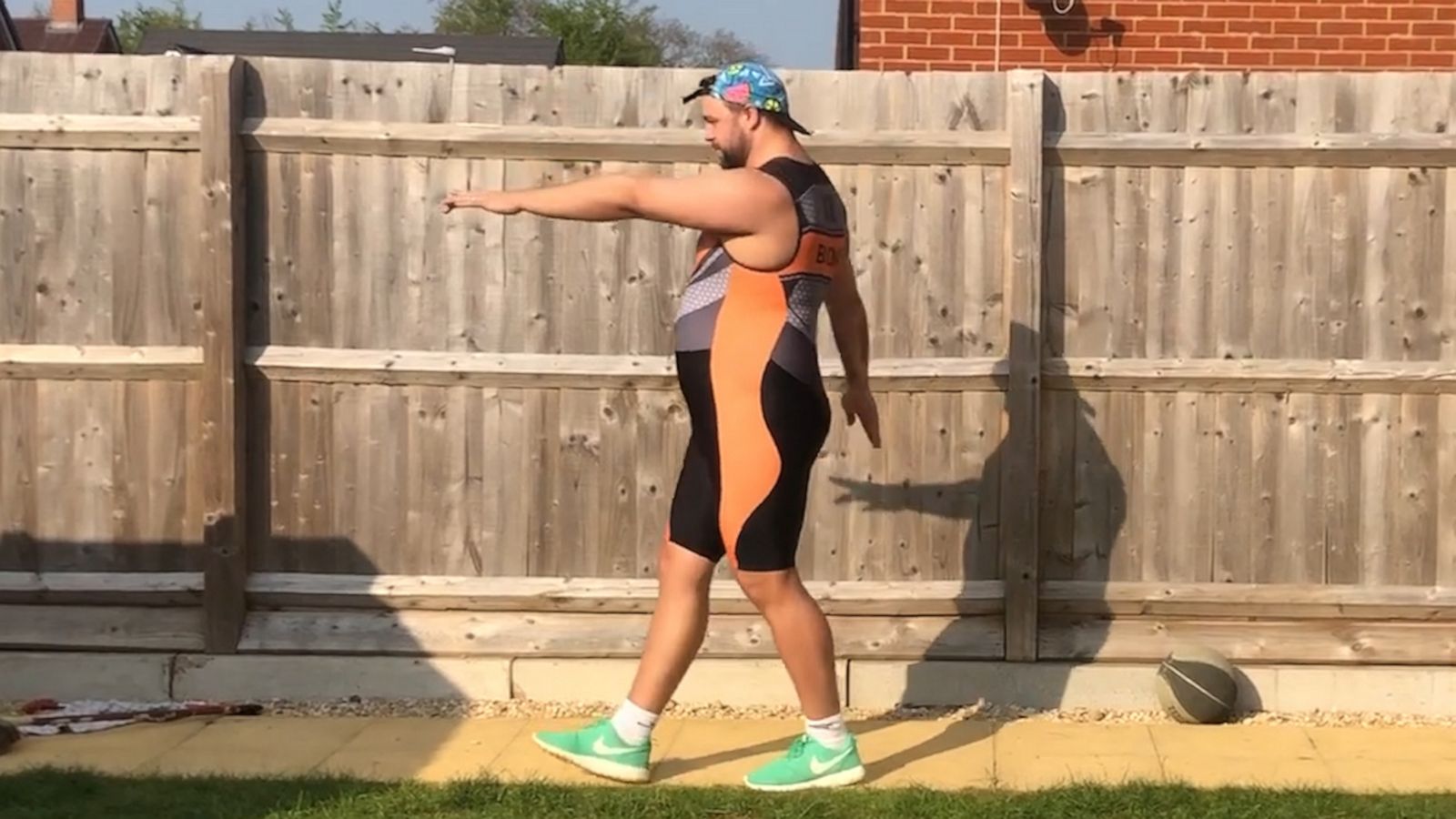 VIDEO: This dad thinks he’s ready for the Paris 2024 Olympics, and we agree