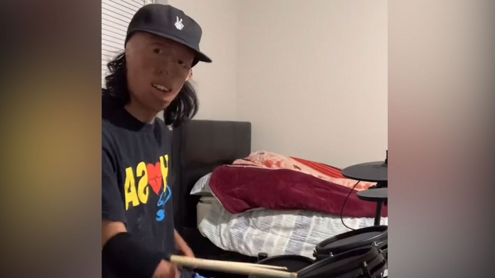 VIDEO: Teen plays multiple instruments without use of both hands