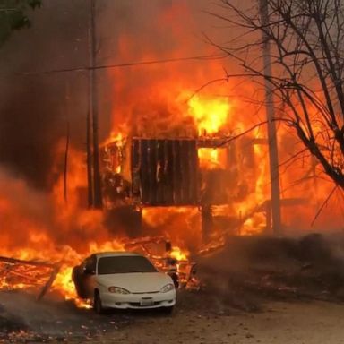 VIDEO: Wildfire blazes continue to rage out West, forcing evacuations