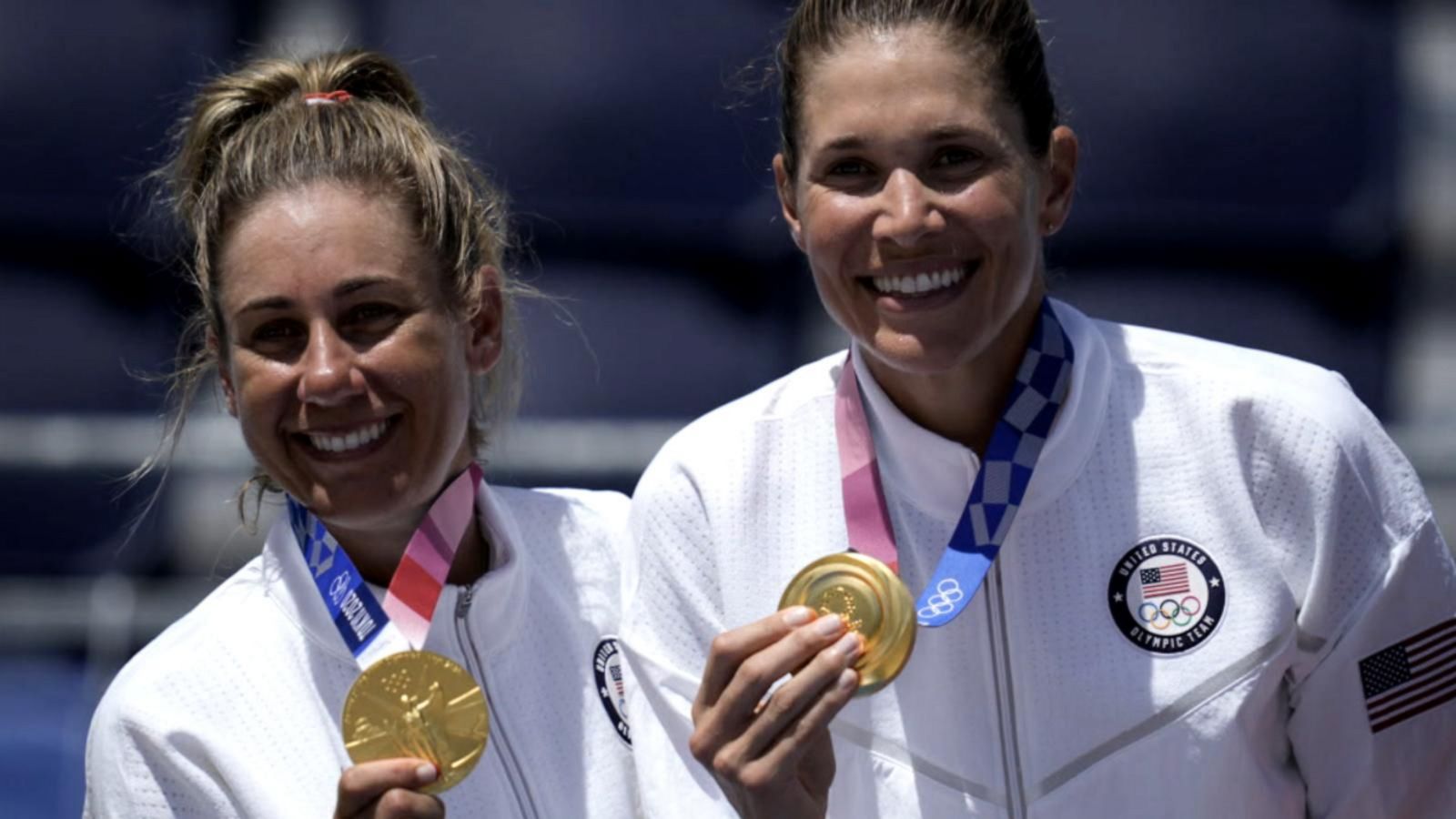 VIDEO: Team USA wins gold in beach volleyball