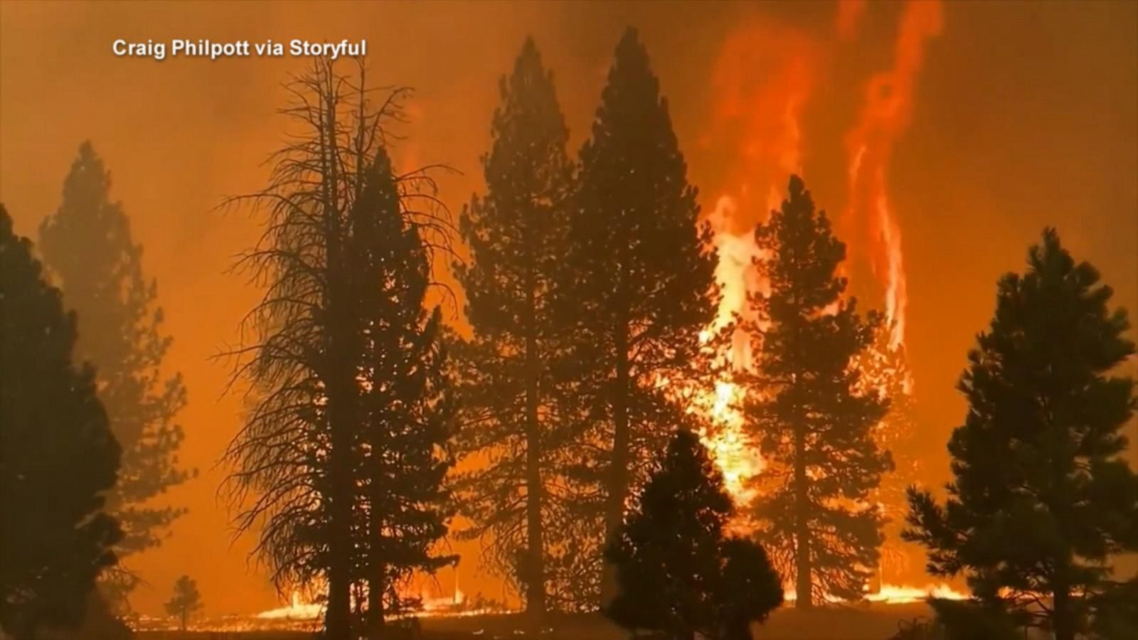 VIDEO: Dixie fire becomes 3rd largest fire in California history