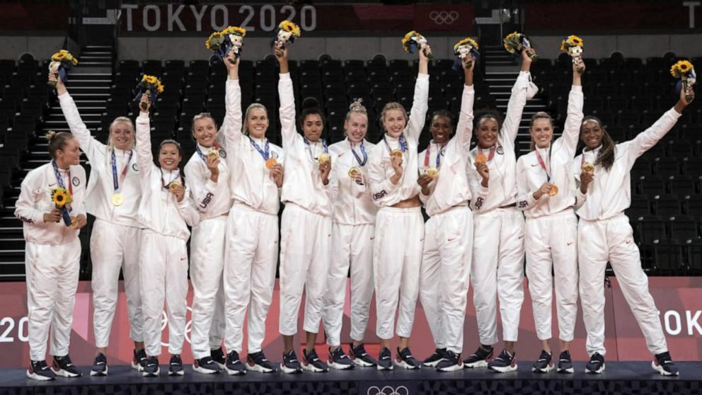 Video Team USA Wins Gold Medal Count In Tokyo 2020 Olympics - ABC News