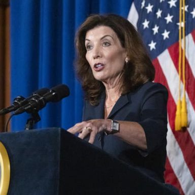 VIDEO: NY's soon-to-be governor, Kathy Hochul, delivers 1st address