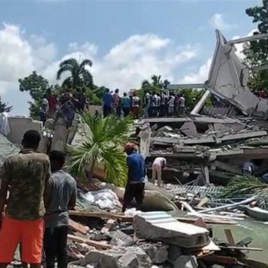 VIDEO: Haiti hit by 7.2 earthquake just 1 month after president assassinated