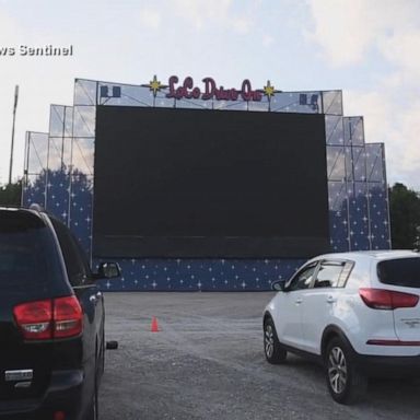 VIDEO: 1st daytime drive-in movie theater opens