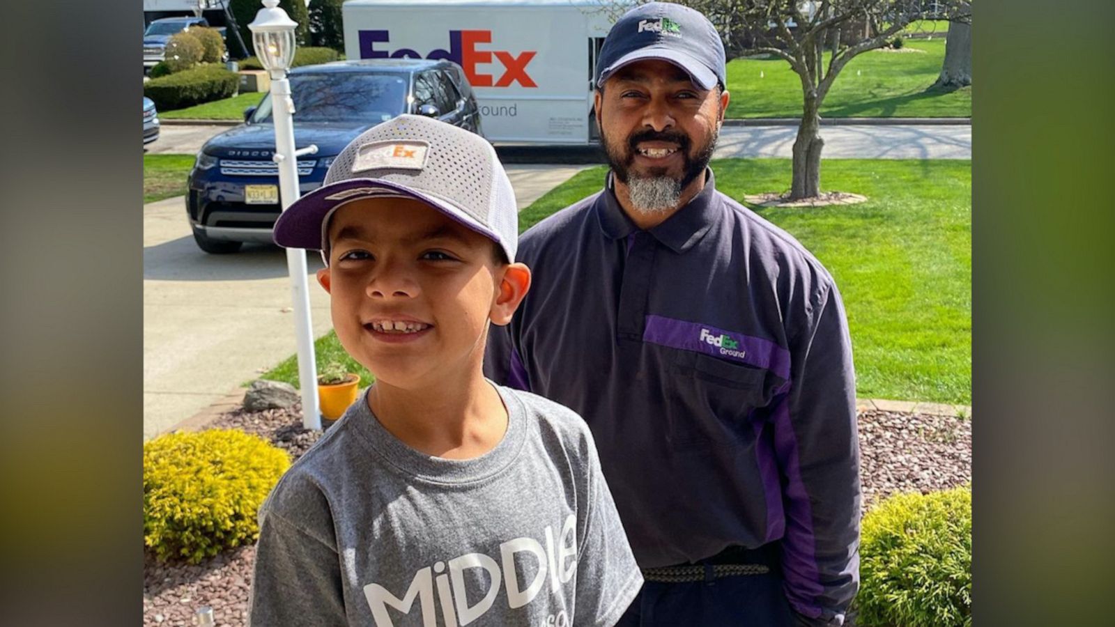 VIDEO: FedEx driver makes this boy's day and makes us smile