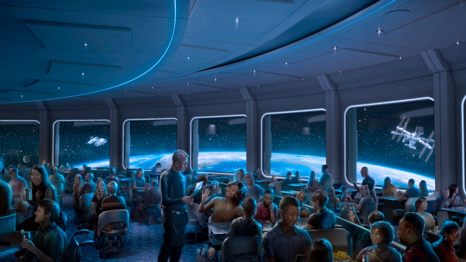 VIDEO: Disney World's new restaurant is out of this world