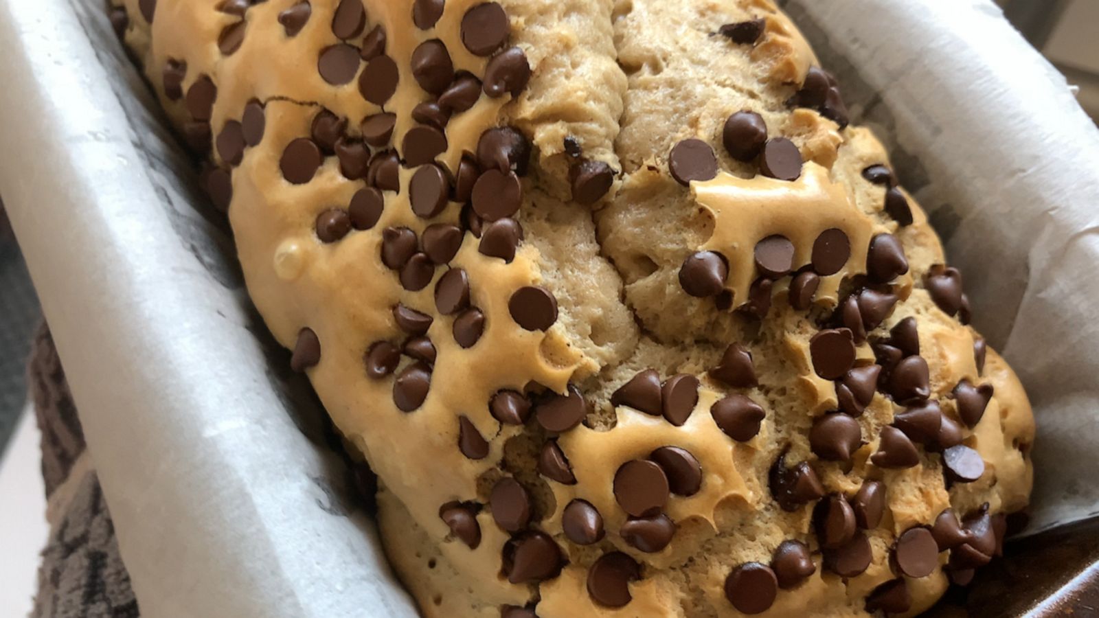 VIDEO: Make this cookie dough bread with just two main ingredients