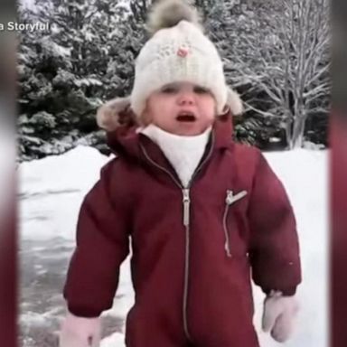 VIDEO: Adorable toddler is all of us after a long week