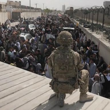 VIDEO: Security concerns at Kabul airport as Americans and Afghans try to evacuate