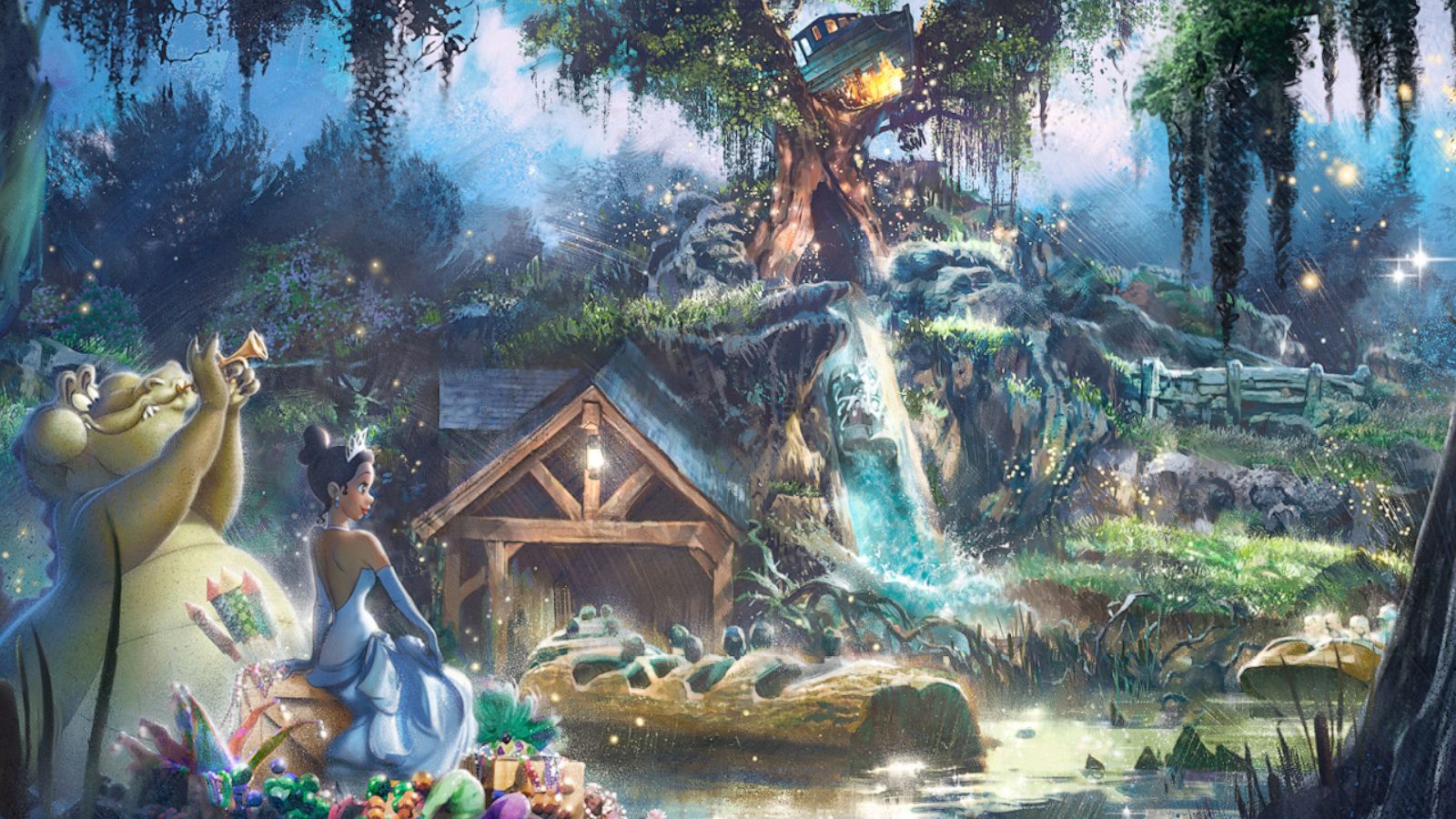 VIDEO: Take a sneak peek of the new Princess and the Frog ride