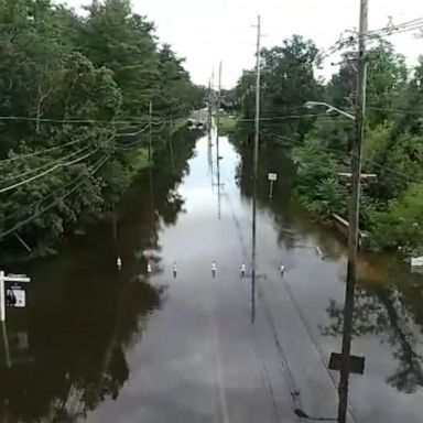 VIDEO: Tropical Storm Henri brings severe flooding to East Coast