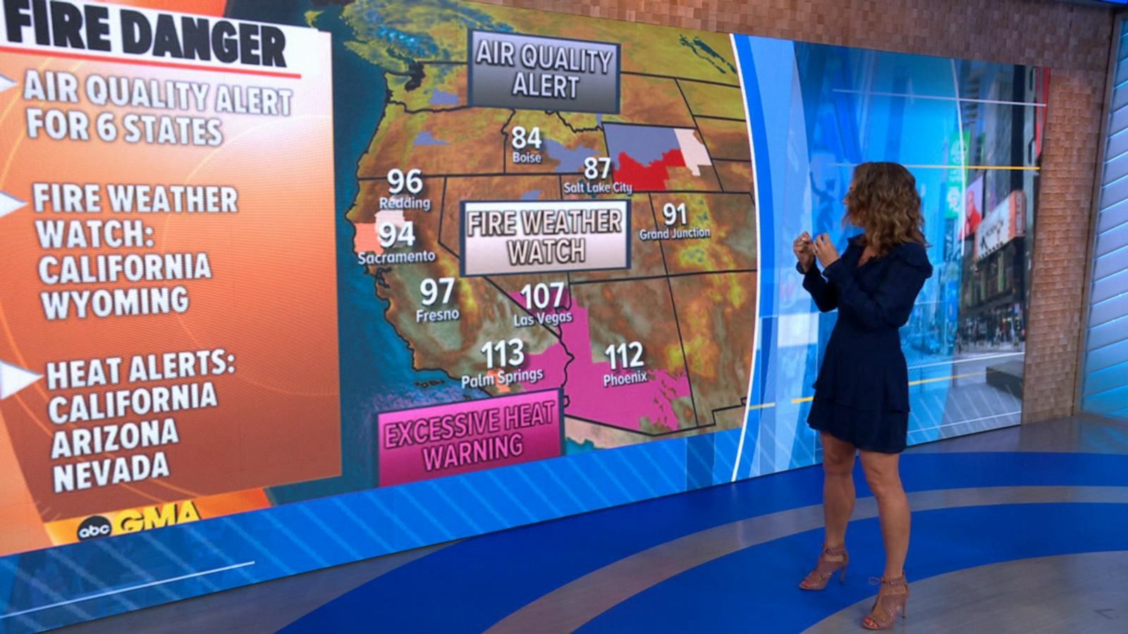 VIDEO: Unhealthy air and heat hit the West