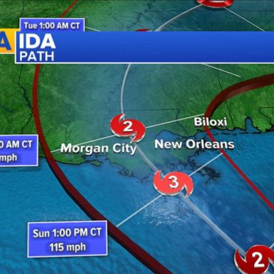 VIDEO: Major hurricane may hit Gulf Coast this weekend