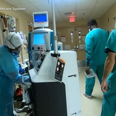 VIDEO: Hurricane Ida looms as hospitals are pushed to brink