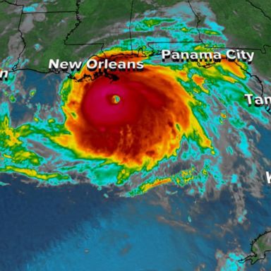 VIDEO: Hurricane Ida approaches Gulf Coast