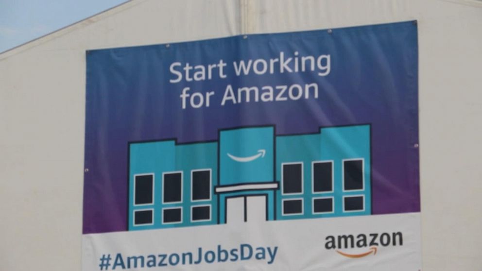 Amazon says it's looking to hire 55,000 people