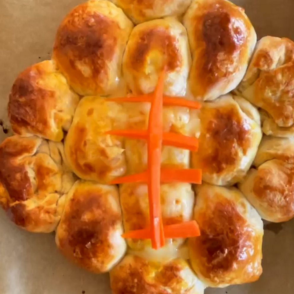 VIDEO: These ‘Buffalo Chicken Football Biscuits’ are perfect for game day