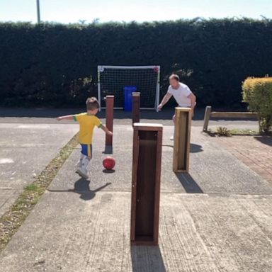 VIDEO: Father and son duo wow the internet with their soccer skills