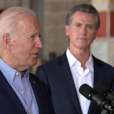 VIDEO: President Biden stumps for California governor in the face of recall election