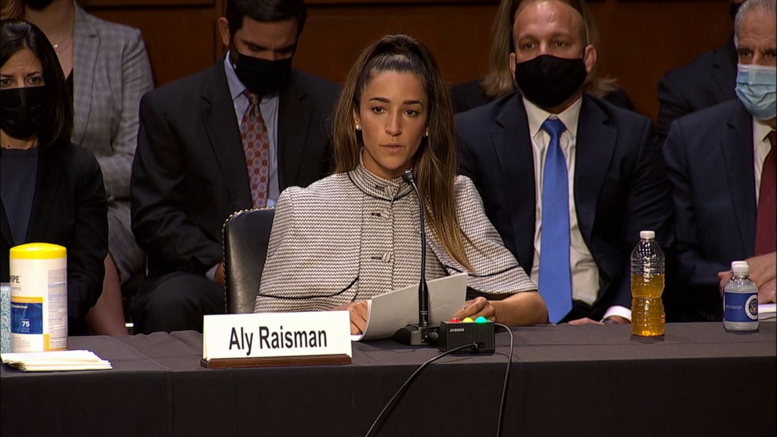 VIDEO: Gymnasts McKayla Maroney and Aly Raisman tell Senate Committee FBI mishandled abuse