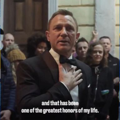 VIDEO: Daniel Craig gets emotional on set of his last James Bond film