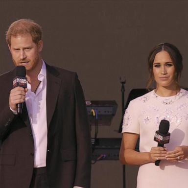 VIDEO: Harry and Meghan speak at Global Citizen Festival in NYC