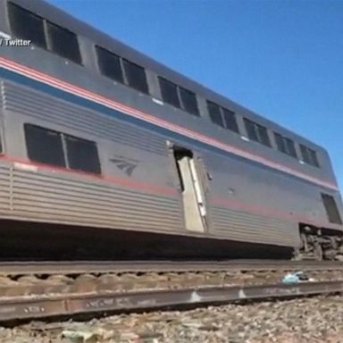 VIDEO: Amtrak train derails in Montana