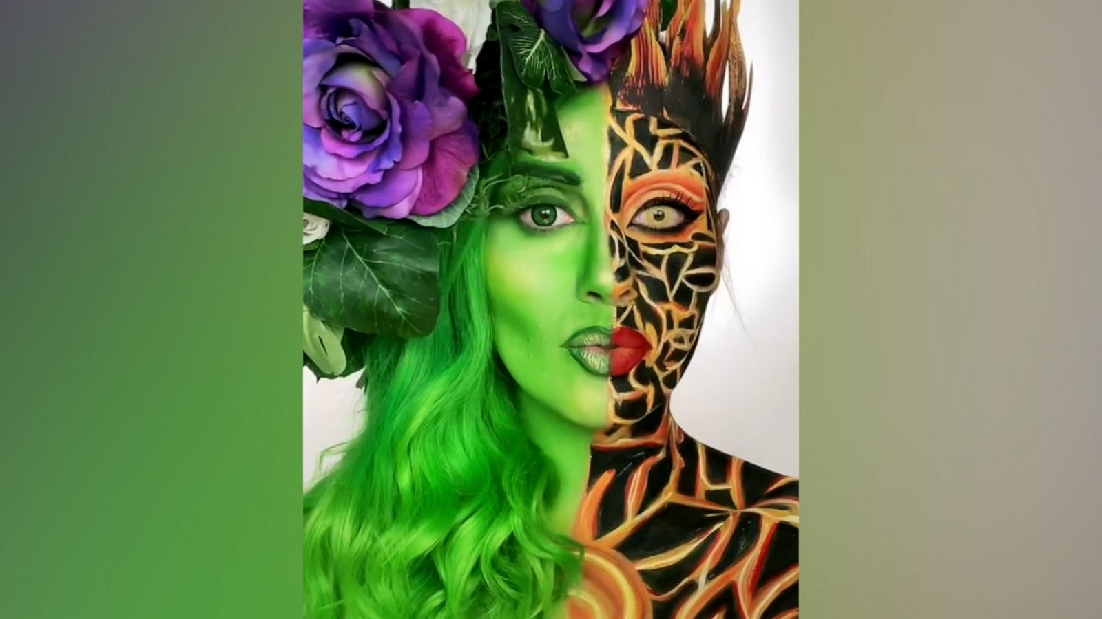 VIDEO: Makeup artist's dual Disney villain creations gives us double trouble