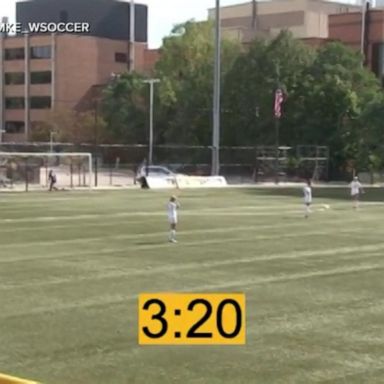 VIDEO: Soccer goal sets new NCAA women's record