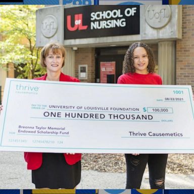 VIDEO: Thrive Causemetics donates $100K to Breonna Taylor Memorial Endowment