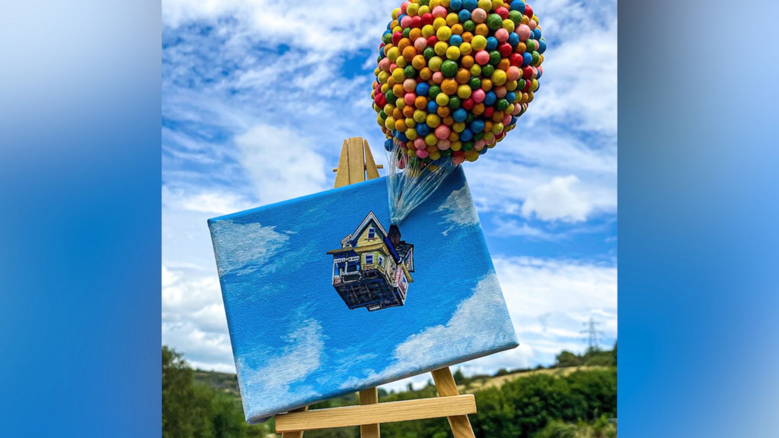 VIDEO: How Disney’s ‘Up’ inspired an artist to pay tribute to her late grandfather